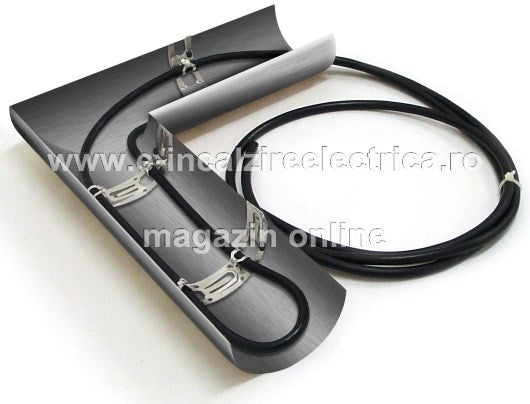 Cablu degivrare bifilar 160W, pentru jgheaburi si burlane cu lungime de 4.00m
