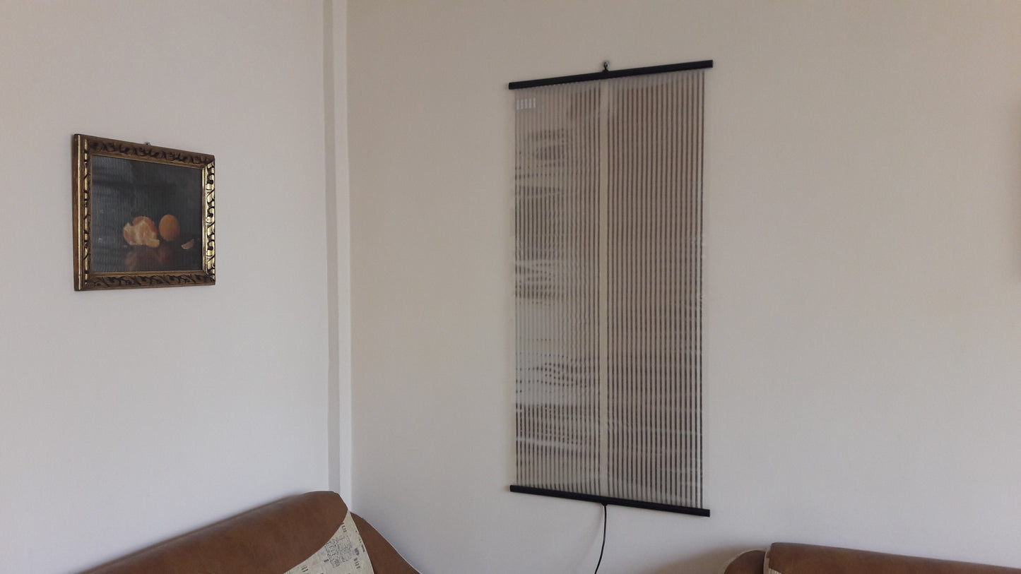 Panou radiant infrarosu flexibil- model "transparent" _ STOC EPUIZAT
