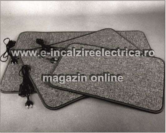 Covoras incalzitor pentru picioare, din mocheta, dimensiune 60 x 85 cm