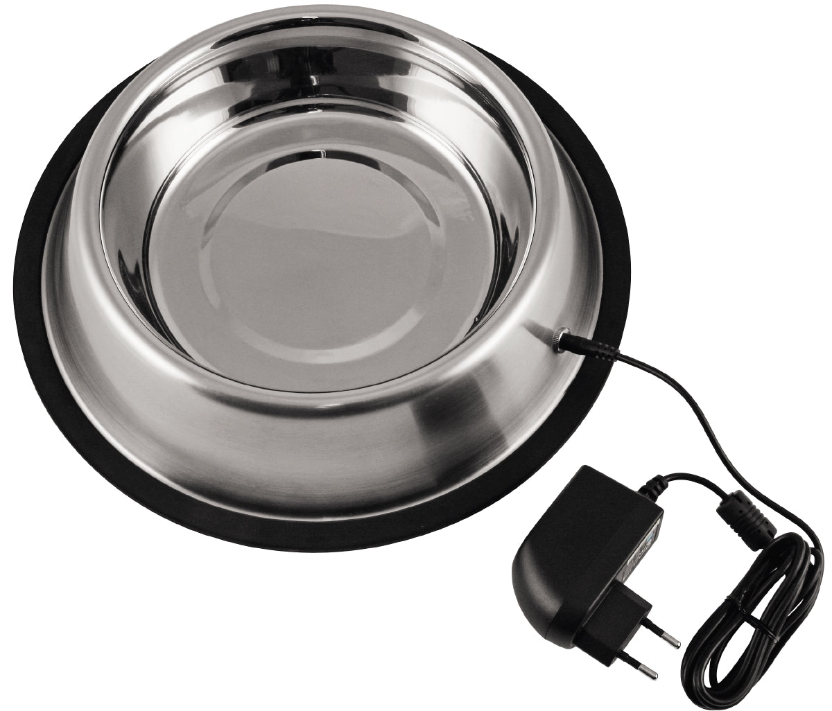Castron apa din inox, incalzit, pentru catei