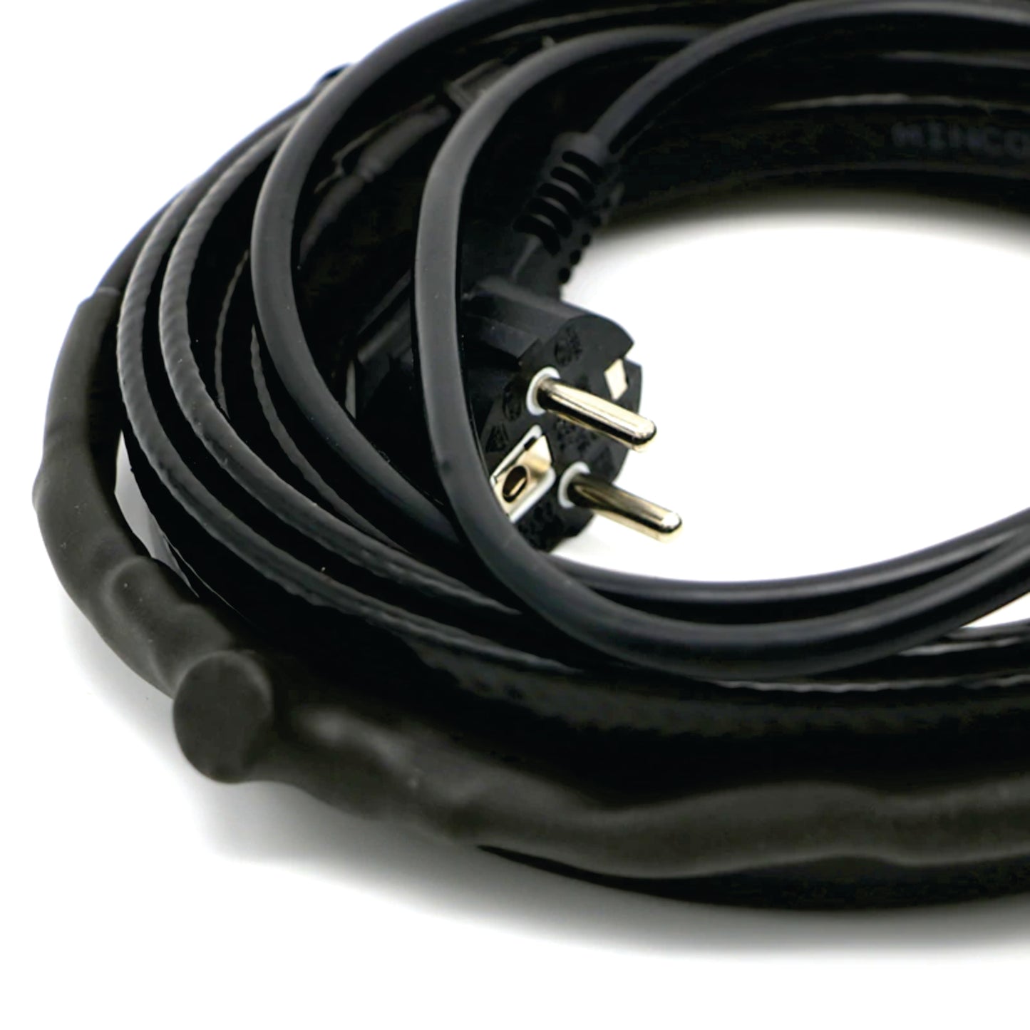 Cablu autoreglabil antiinghet conducte 10W/m - Cablu degivrare 2m, cu termostat si stecher