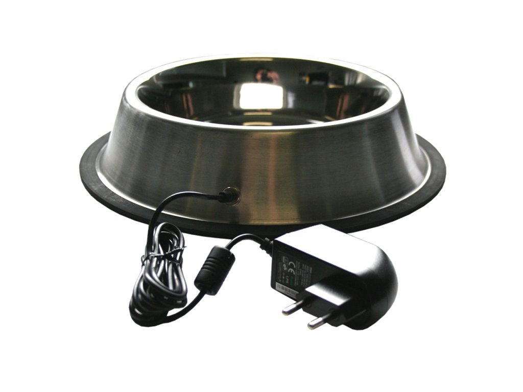 Castron apa din inox, incalzit, pentru catei