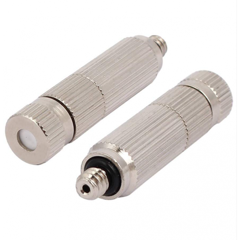 Kit PROFESIONAL racire exterioara pentru curte, foisor, terasa restaurant, bar, plaja, piscina : pompa 40bar cu programator, 6 duze inox antipicatura