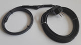 Cablu autoreglabil antiinghet conducte 10W/m - Cablu degivrare 1m, cu termostat si stecher