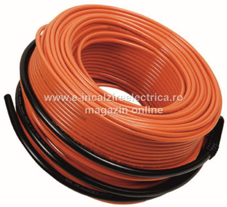 Cablu incalzitor / cablu incalzire pardoseala, bifilar, 1000W, pentru 6.50 - 8.00 mp