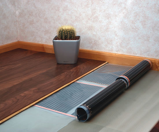 Folie carbonica de incalzire ECO PTC , 220W/mp, lat 50cm