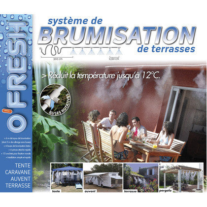 Racire exterioara terase _ Kit 6m racire exterioara _ STOC EPUIZAT
