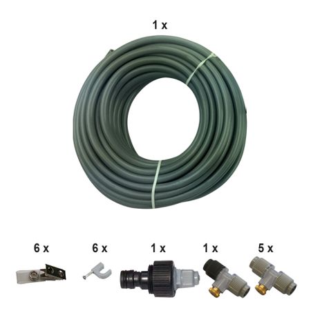 Racire exterioara terase _ Kit 12.5m racire exterioara terasa -STOC EPUIZAT-