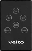 Panou radiant infrarosu Veito BLADE 2500 W, patru trepte de putere + telecomanda
