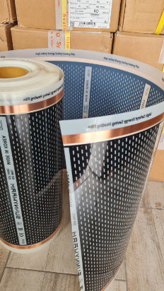 Folie carbonica de incalzire ECO PTC , 220W/mp, lat 50cm
