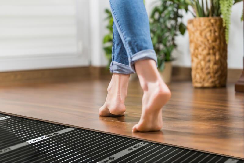 Kit incalzire pardoseala cu film incalzire 160W/mp+termostat digital WIFI, pentru 8.50mp