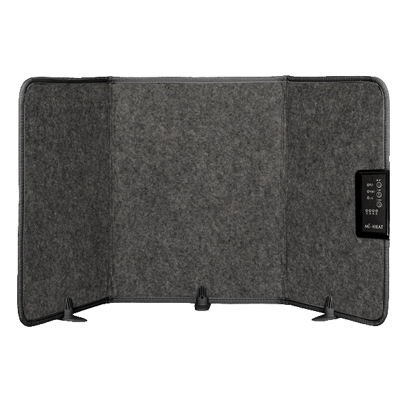 Panou încălzitor pentru picioare, panou infraroșu pliabil pentru birou, termostat reglabil, 260W,  3 trepte de căldură