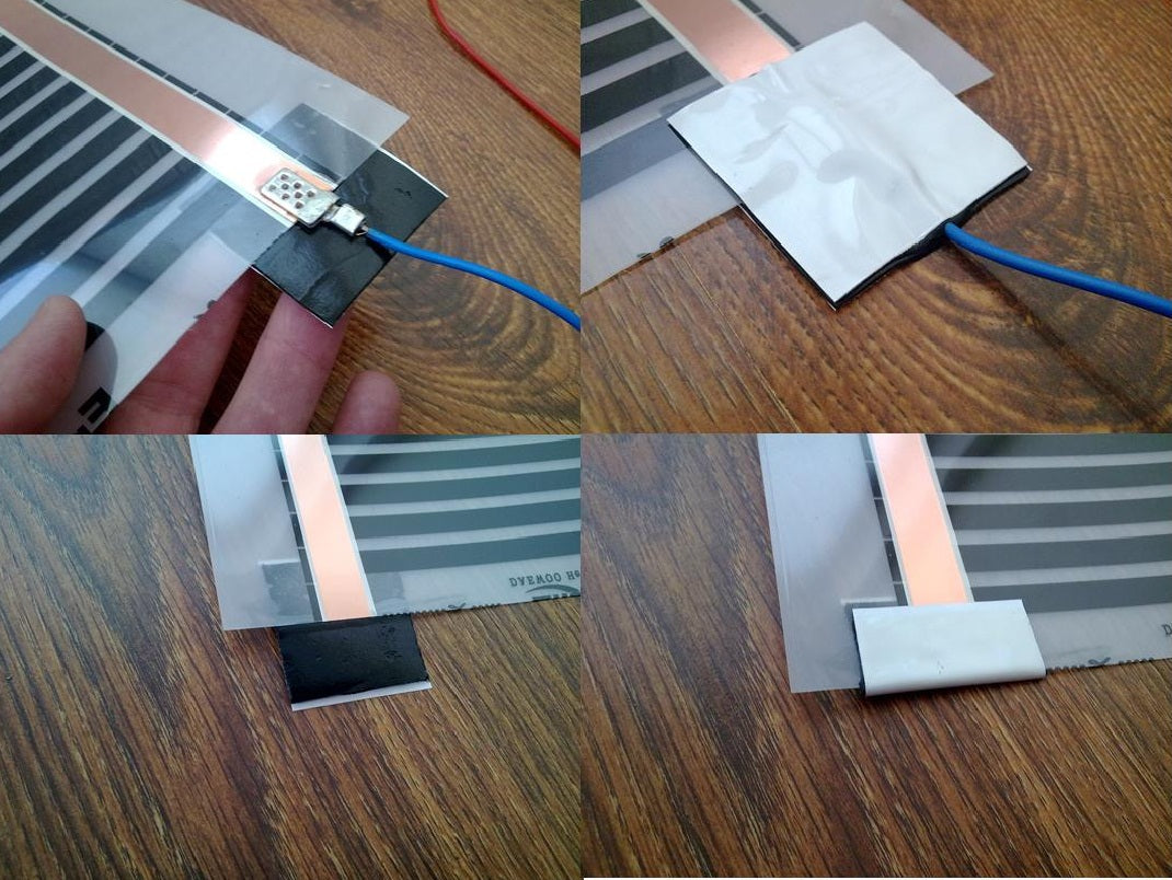 Kit incalzire pardoseala cu film incalzire 160W/mp+termostat digital WIFI, pentru 8.50mp