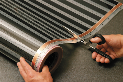 Kit incalzire pardoseala cu film incalzire 160W/mp+termostat digital WIFI, pentru 8.00mp