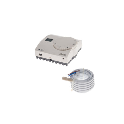 Termostat analogic pentru comanda sistemelor electrice de incalzire in pardoseala + panouri infrarosu