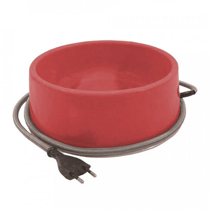 Castron apa incalzit, din plastic, pentru catei