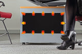 Panou radiant infrarosu pentru incalzirea picioarelor, prevazut cu variator _ montaj sub birou - STOC EPUIZAT