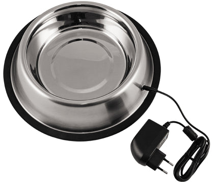 Castron apa din inox, incalzit, pentru catei