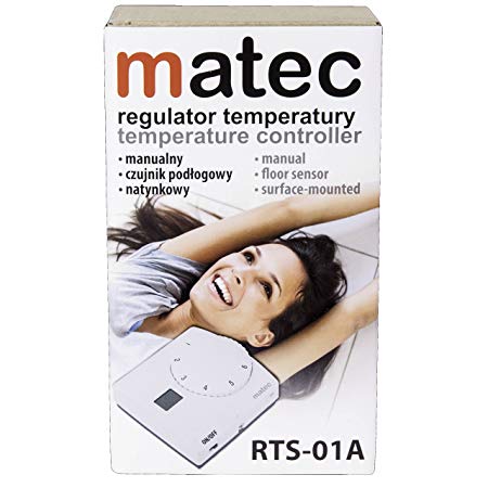 Termostat analogic pentru comanda sistemelor electrice de incalzire in pardoseala + panouri infrarosu