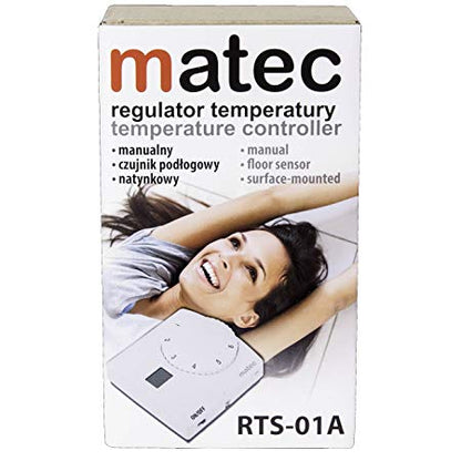 Termostat analogic pentru comanda sistemelor electrice de incalzire in pardoseala + panouri infrarosu