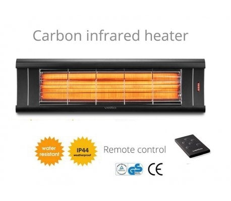 Panou radiant infrarosu Veito AERO S 2500 W , patru trepte de putere + telecomanda _ STOC EPUIZAT