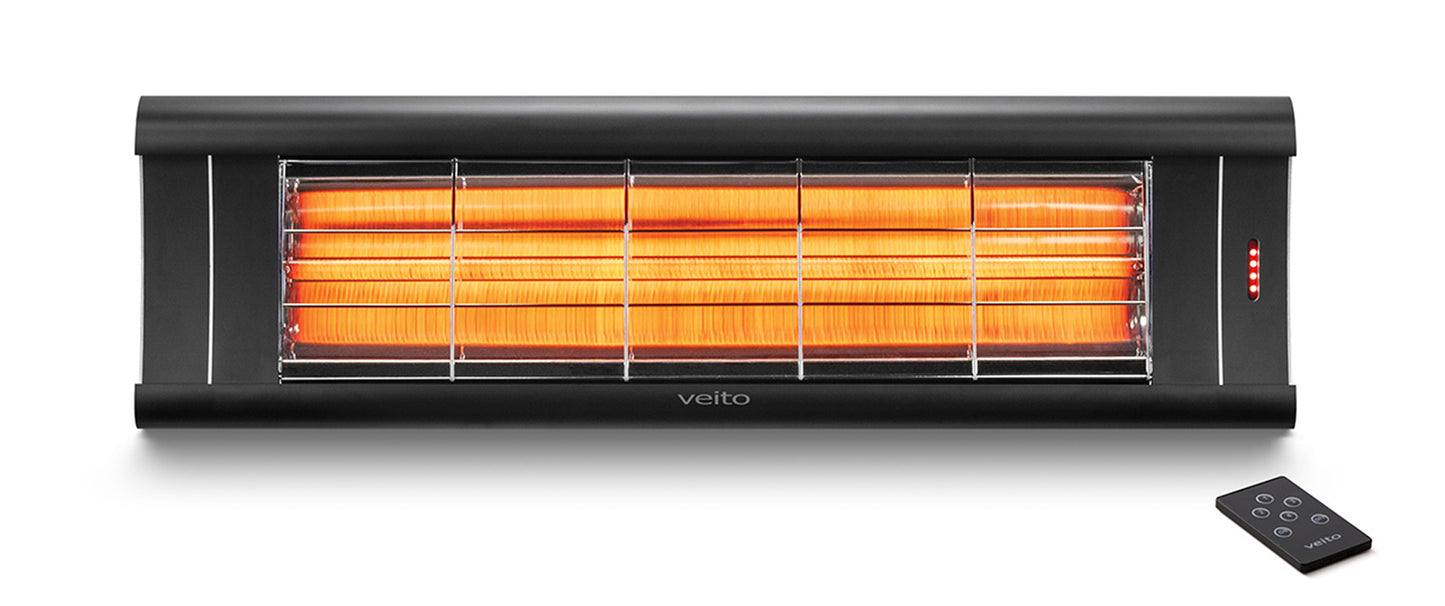 Panou radiant infrarosu Veito AERO S 2500 W , patru trepte de putere + telecomanda _ STOC EPUIZAT