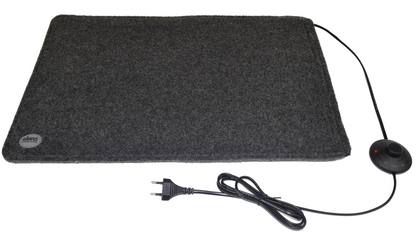Covoras incalzitor pentru picioare, din mocheta, 85W, dimensiune 39 x 59 cm