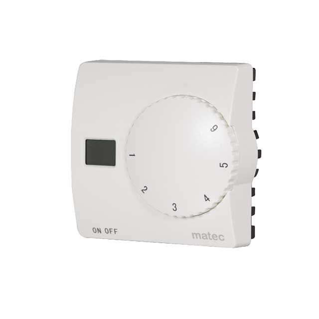 Termostat analogic pentru comanda sistemelor electrice de incalzire in pardoseala + panouri infrarosu