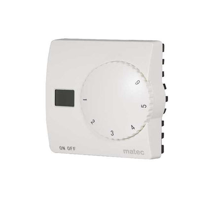 Termostat analogic pentru comanda sistemelor electrice de incalzire in pardoseala + panouri infrarosu
