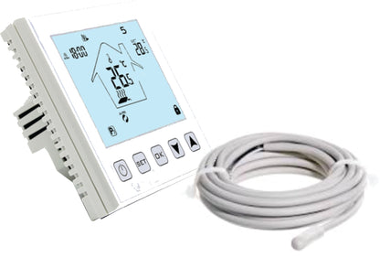 Kit incalzire pardoseala cu film incalzire +termostat digital, pentru 12.50 mp