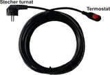 Cablu antiinghet conducte 15W/m – Kit 10m degivrare conducte, cu termostat si stecher